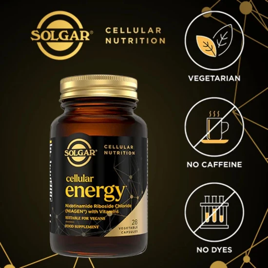 Solgar Cellular Energy Vegetable Capsules 28 Capsules