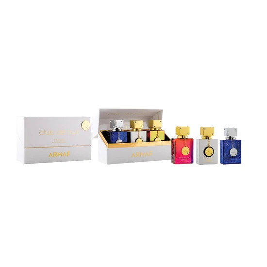 Armaf Club De Nuit Eau De Parfum Three Piece Gift Set 30ml x3