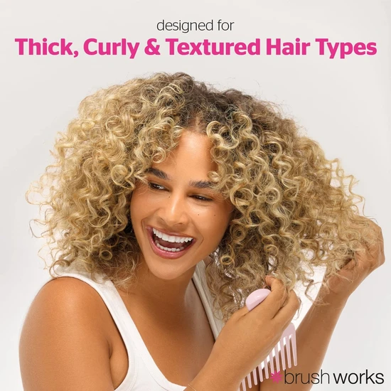 Brushworks Afro Combs x2