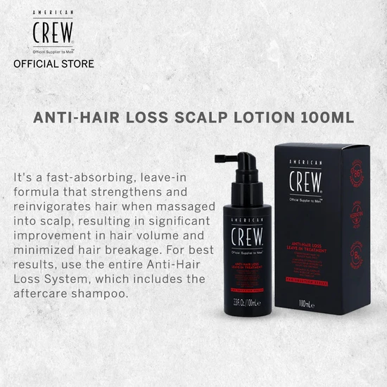 American Crew Anti Hair Loss Leave-In Treatment 100ml