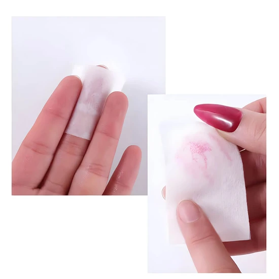 Silcare Lint Free Cotton Nail Pads x50