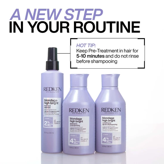 Redken Blondage High Bright Shampoo & Conditioner Duo 2 x 300ml