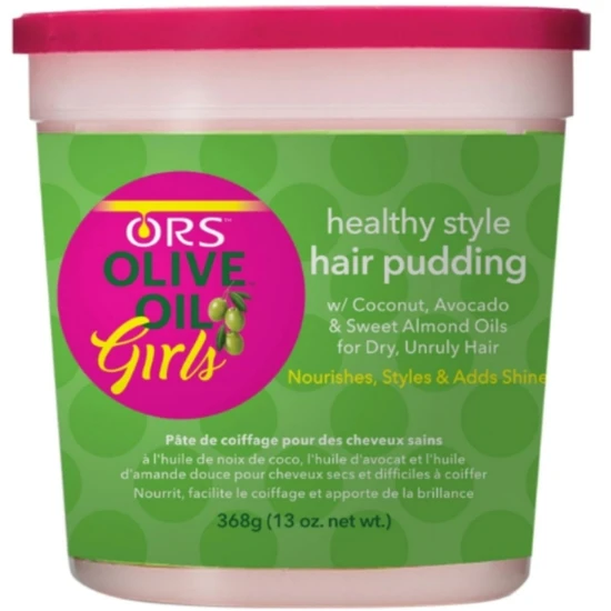 ORS Olive Oil Girls Hair Pudding Jar 368g