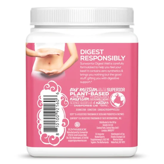 SunWarrior Shape Digest Well Pineapple Vanilla 270g