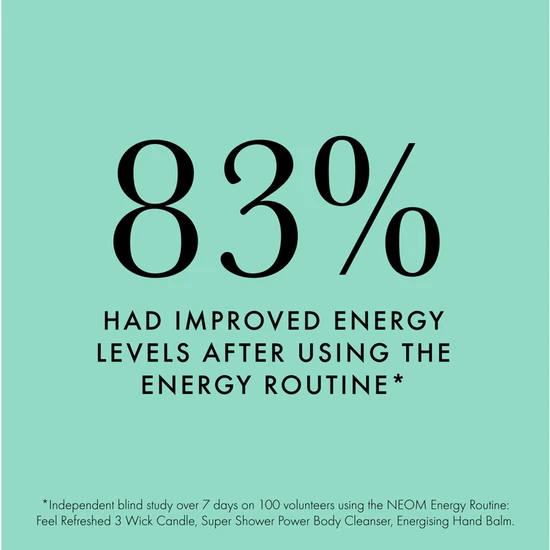 Neom Organics Feel Refreshed Scented 3 Wick Candle