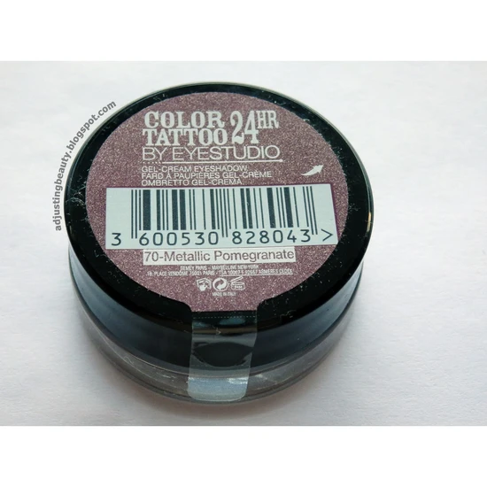 Maybelline Colour Tattoo 24HR Eyeshadow 70 Metallic Pomegranate