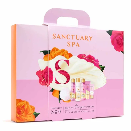 Sanctuary Spa Lily & Rose Pamper Parcel Gift Set