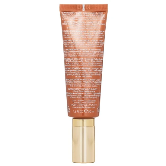 Lancaster Infinite Bronze Tinted Protection Sunlight Cream SPF 30 Light/ Medium