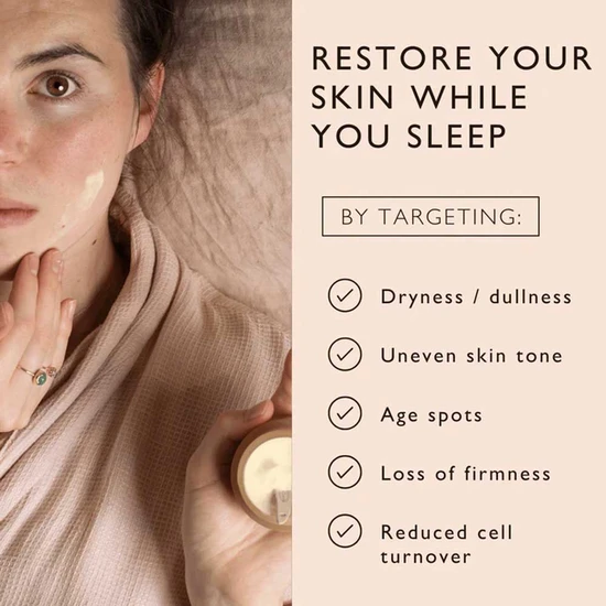 UpCircle Beauty Night Cream With Hyaluronic Acid & Niacinamide 55ml