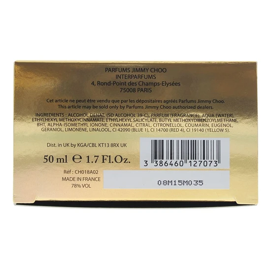 Jimmy Choo Urban Hero Gold Edition Eau De Parfum 50ml