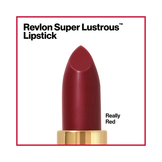 Revlon Super Lustrous Matte Lipstick 006 Really Red