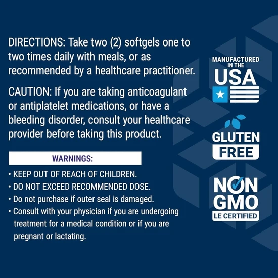 Life Extension Mega EPA/DHA Softgels 120 Softgels