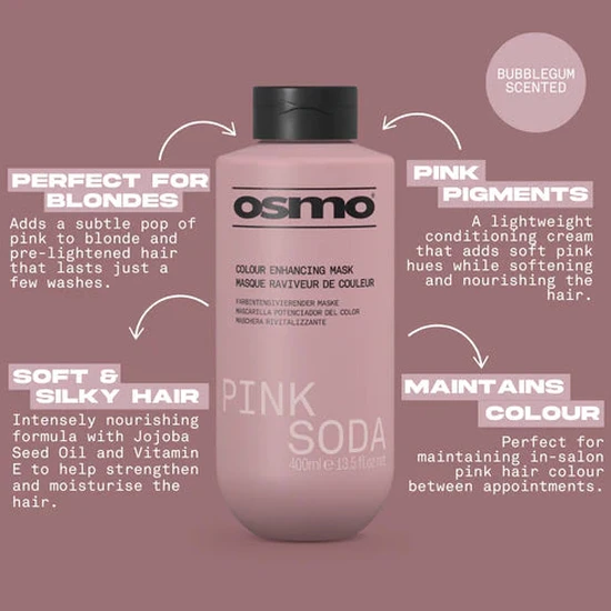 Osmo Pink Soda Mask 400ml