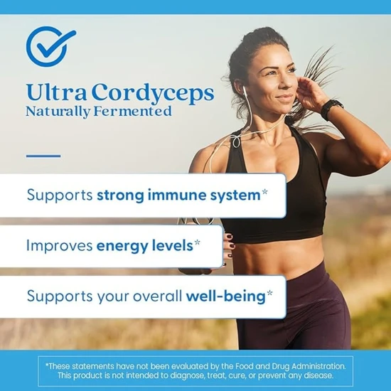 Doctor's Best Ultra Cordyceps 750mg - 60 Veg Caps
