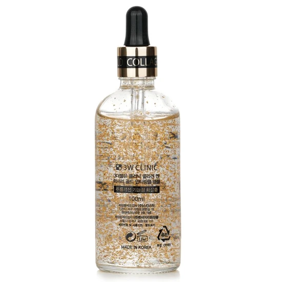 3W Clinic Collagen & Luxury Gold Anti-Wrinkle Ampoule 100ml