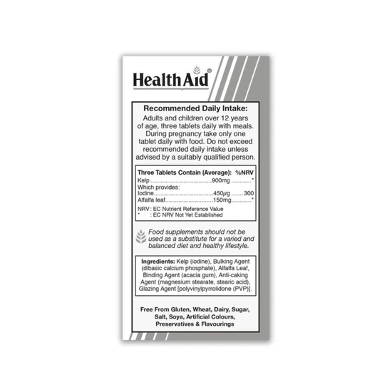 Health Aid Kelp Tablets 240 Tablets