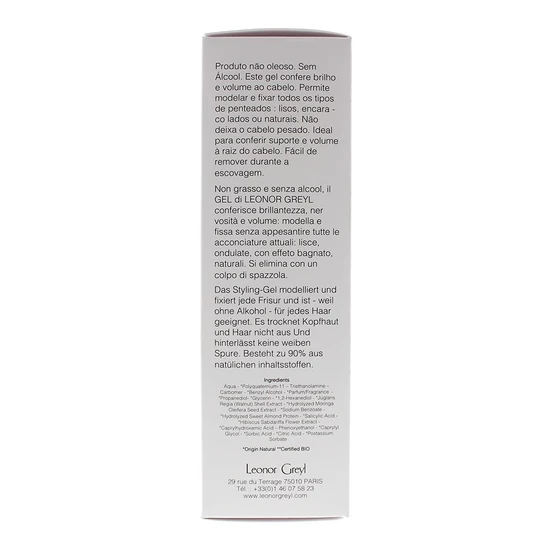 Leonor Greyl Gel A L'hibiscus Alcohol-Free Styling Gel 100ml