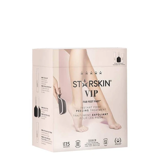 STARSKIN VIP Fab Feet Fast Instant Foot Peeling Treatment 15 treatments