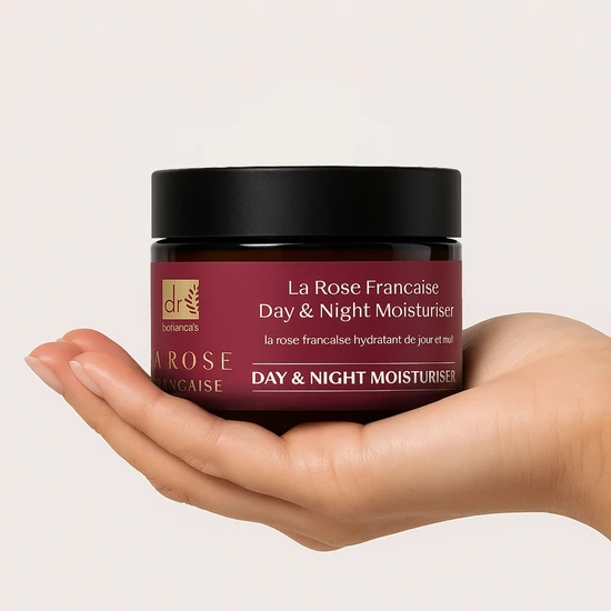 Dr Botanicals La Rose Francaise Duo Day & Night Moisturiser 50ml