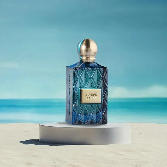 Ibrahim Al Qurashi Sapphire Leather Eau De Parfum 75ml