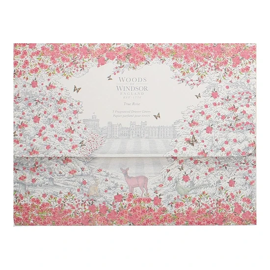 Woods of Windsor True Rose Drawer Liner 5 Pack