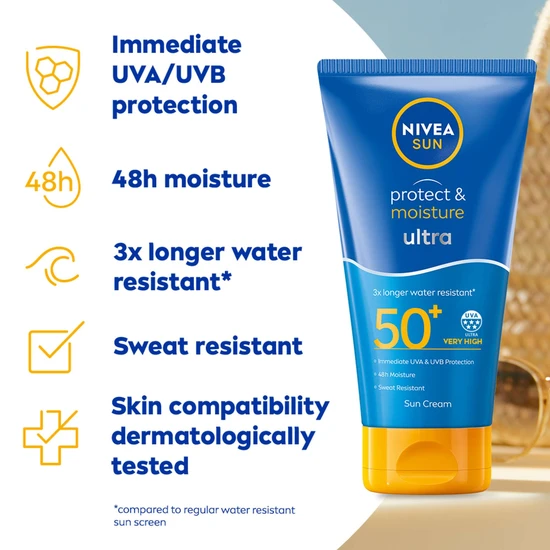 Nivea Ultra Protect & Moisture SPF 50+ 150ml