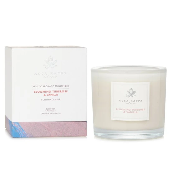 Acca Kappa Scented Candle Blooming Tuberose & Vanilla 180g