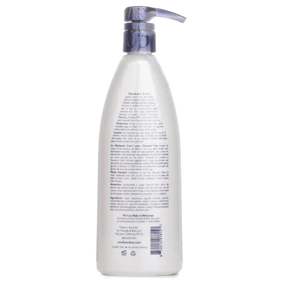 Noodle & Boo Newborn 2-in-1 Hair & Body Wash Fragrance Free 473ml