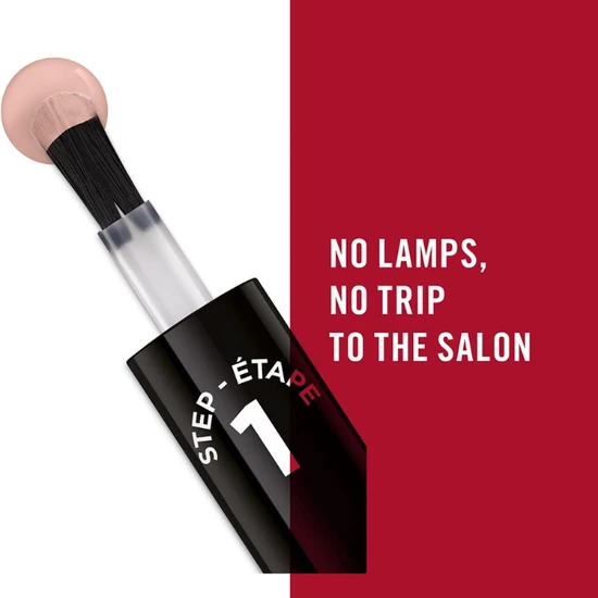 Rimmel Super Gel Step 1 & Step 2 035 Pop Princess Pink