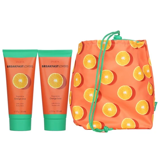 PUPA Breakfast Lovers Kit 1 Orange Juice: 2pcs+1bag