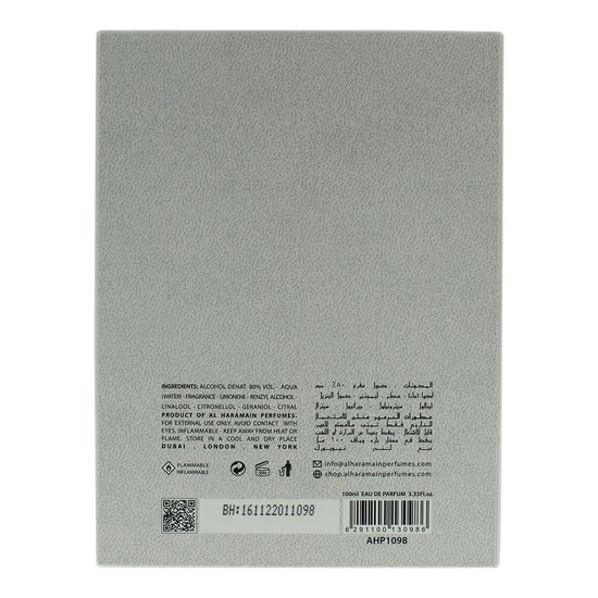 Al Haramain Musk Maliki Eau De Parfum 100ml