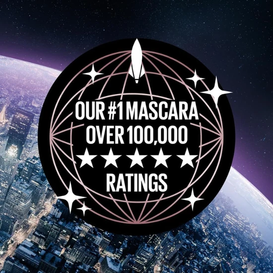 Maybelline Lash Sensational Sky High Glitter Top Coat Mascara Space Diamond