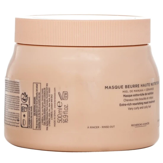 Kérastase Curl Manifesto Masque Beuue Haute Nutrition Hair Mask 500ml