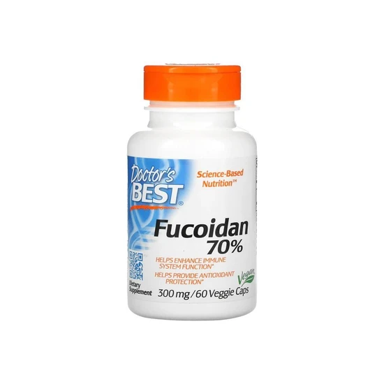 Doctor's Best Fucoidan 70% 300mg Vegicaps 60 Vegicaps