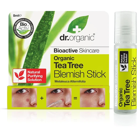 Dr. Organic Bioactive Skin Care Organic Tea Tree Blemish Stick 8ml