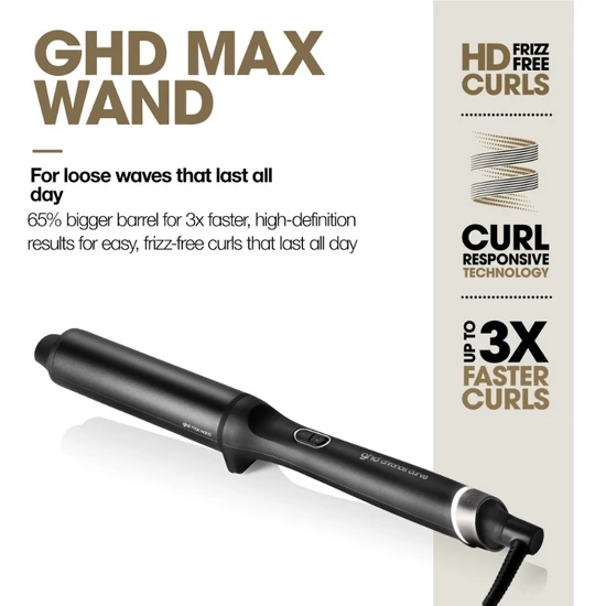ghd Chronos Curve Max 38mm Wand