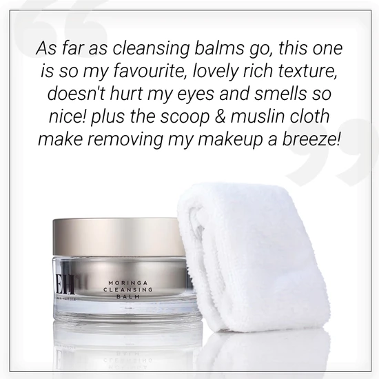 Emma Hardie Moringa Cleansing Balm 100g + Cloth
