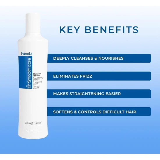 Fanola Smooth Care Straightening Shampoo 350ml