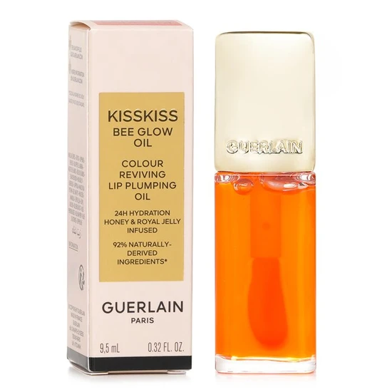 GUERLAIN Kiss Kiss Bee Glow Oil Colour Reviving Lip Plumping Oil 319 Peach Glow