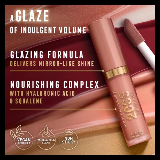 Max Factor 2000 Calorie Lip Glaze Plumping Lip Gloss 010 Cotton Candy