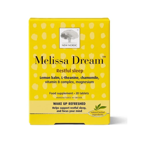 New Nordic Melissa Dream Tablets 20 Tablets