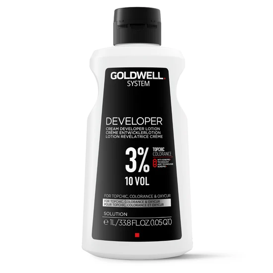 Goldwell Topchic System Lotion Developer Peroxide 2% 6% & 12% 1 L / 2 % 7 Vol