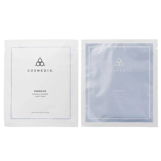 CosMedix Bio Cellulose Radiant & Rejuvenating Sheet Mask 4 Masks