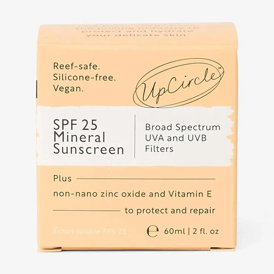 UpCircle Beauty SPF 25 Mineral Sunscreen 60ml
