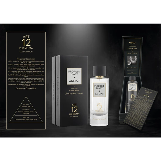 Armaf Profumi D'Art 12 Per Me Ma Eau De Parfum 105ml