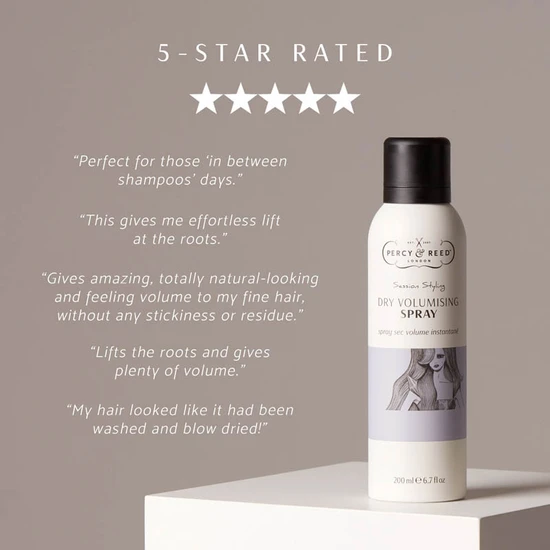 Percy & Reed Session Styling Dry Volumising Spray 200ml
