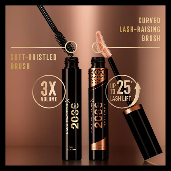 Max Factor 2000 Calorie Pro Stylist Mascara Black