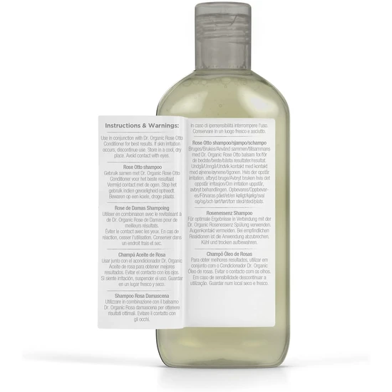 Dr. Organic Bioactive Hair Care Organic Rose Otto Shampoo 265ml