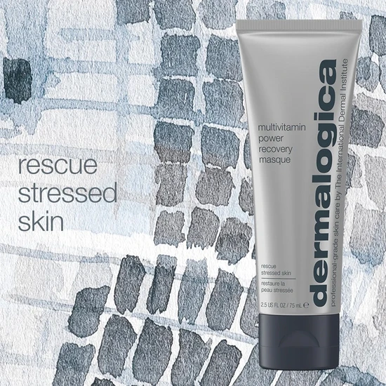 Dermalogica Light Up The Room Gift Set 75ml Masque, 30ml Cleanser, 13g Microfoliant & Fan Brush