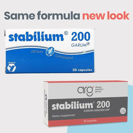 Allergy Research Group Stabilium 200 Capsules 30 Capsules